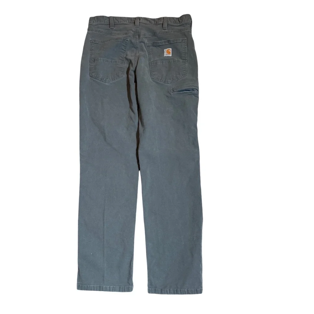Carhartt‎ Men's Gravel Relaxed Fit Rugged Flex Stretch Canvas Work Pants 34x32
